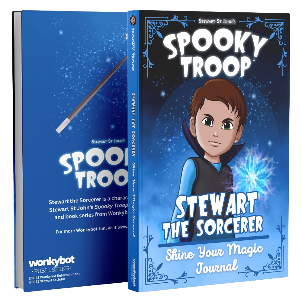 Spooky Troop: Stewart The Sorcerer Shine Your Magic Journal